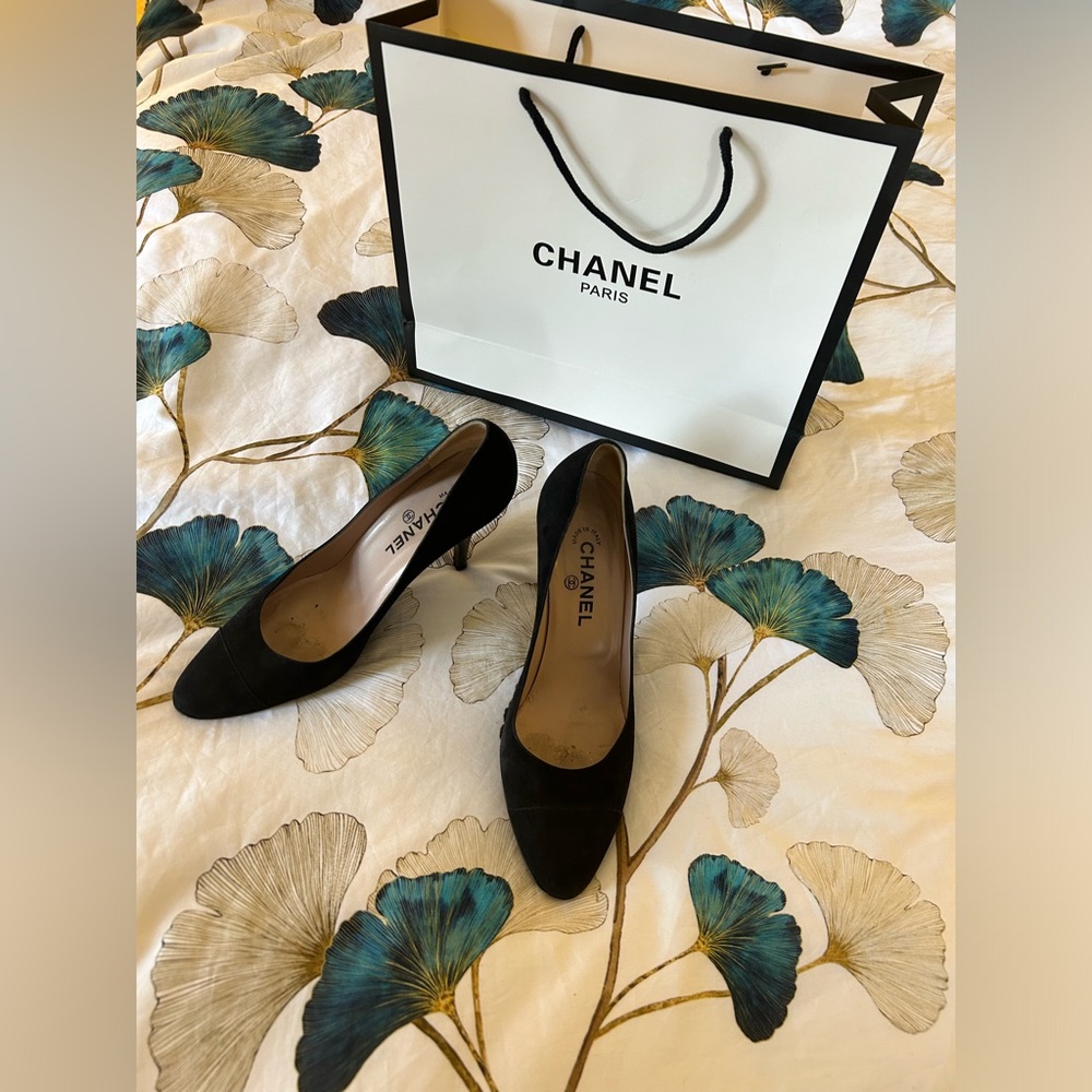 Chanel Black Heels